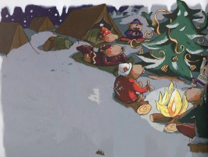 Le sapin des castors