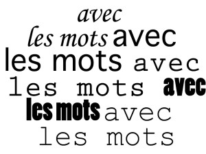 Les mots